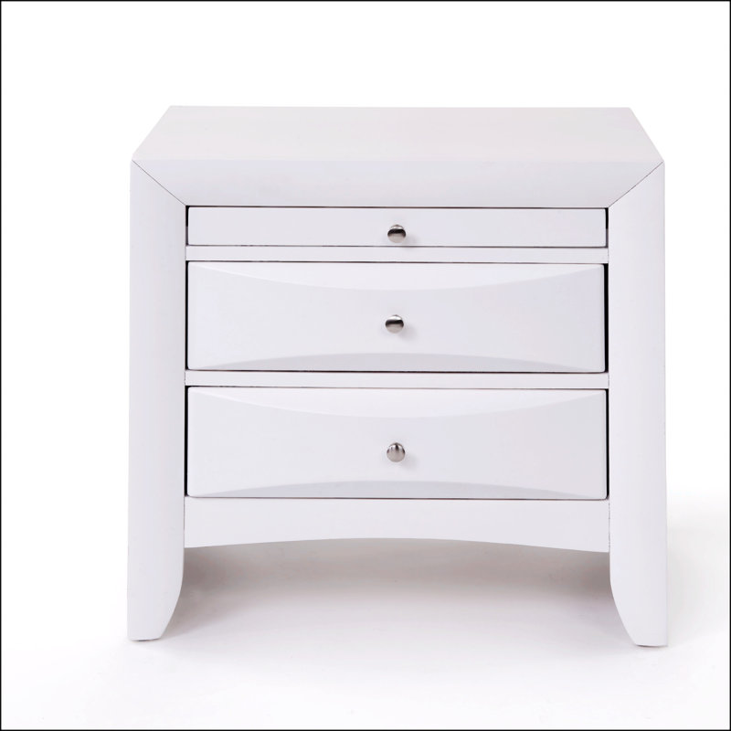 Table de nuit, Blanc