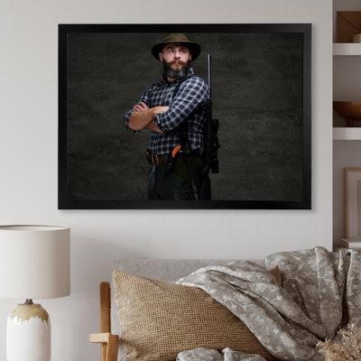 Portrait of Hunter, reproduction de photo sur toile
