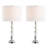 Ensemble de lampe de table 26" Anselmo