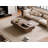 31.5" Square Solid Wood Coffee Table with Hidden Storage Sopace-1202760596