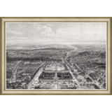 Birdseye View Of Paris, Circa Giclee On Canvas by Soicher Marin Archives