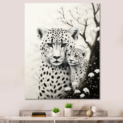 «Tiger Harmony» en monochrome - impression