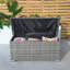 1000 L Rattan Garden Storage Box-738357908