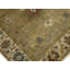 Tapis brun traditionnel 3 x 5 Oushak Chobi