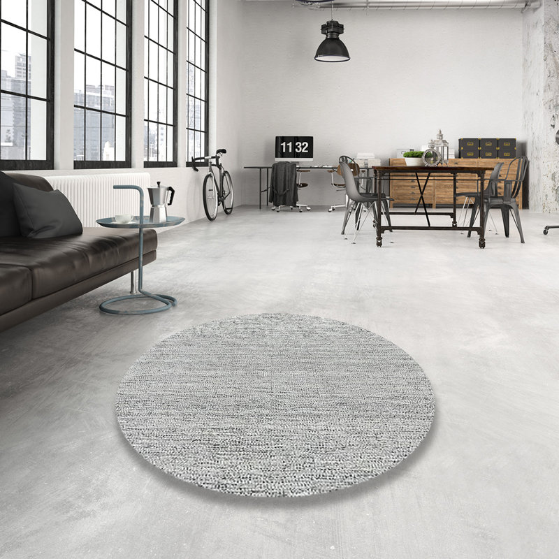 Tapis oriental ivoire Oriental, Rond 6 pi