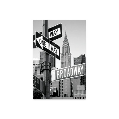 Impression sur plastique / acrylique Broadway