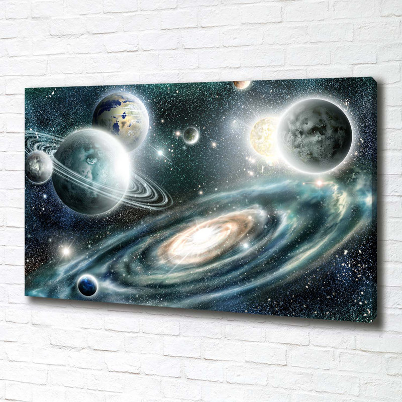 Solar System - Wrapped Canvas Print