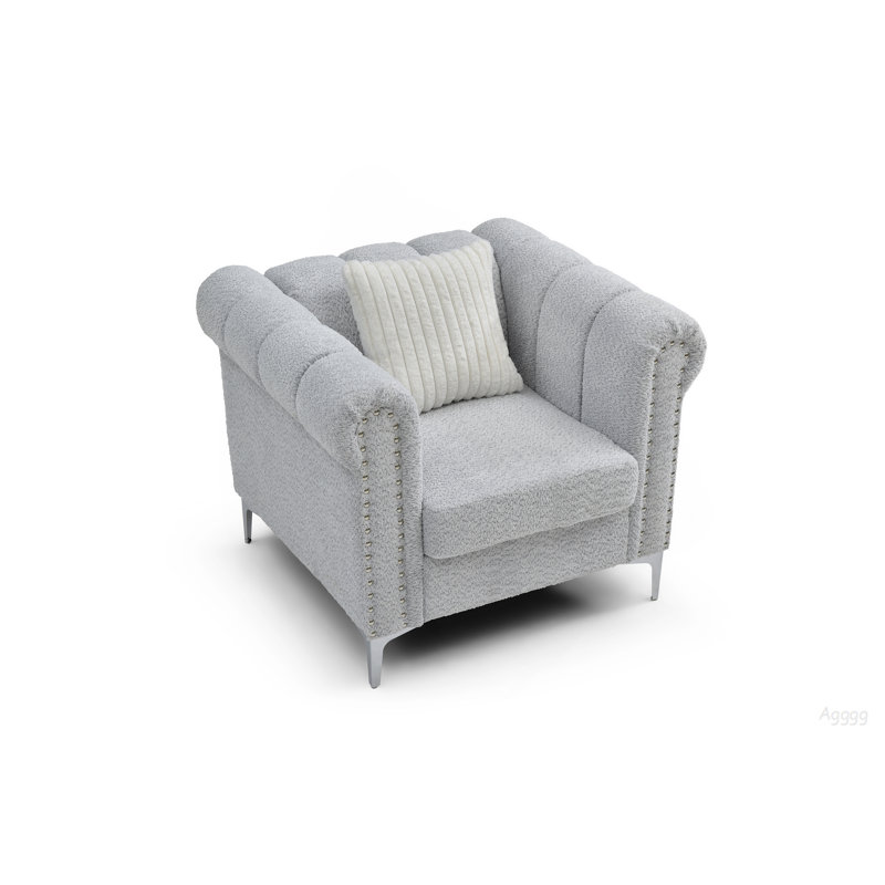 Chaise Sammy G00340A-C, GRIS