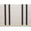 Tapis rayé blanc intérieur / extérieur scandinave-1000391709