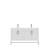 Linette 60" Double Modern Bathroom Vanity-1102877150-1102877136