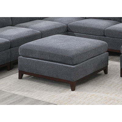 Sadet Collection: 36.5" Wide Square Standard Ottoman