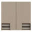 Tasharra 4 Door Manufactured Wood Wardrobe