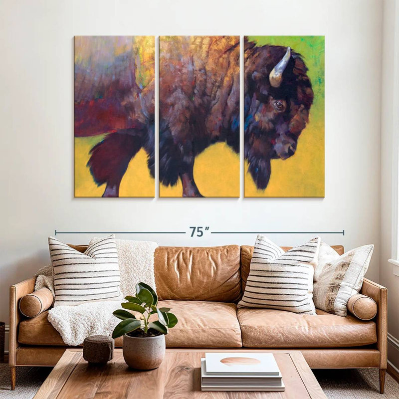 Brampt Da Bull, 42" H x 65" W
