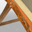Hille Walnut Solid Wood Base Dining Table-1394416074
