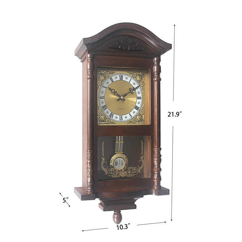 Waldrep Wood Wall Clock