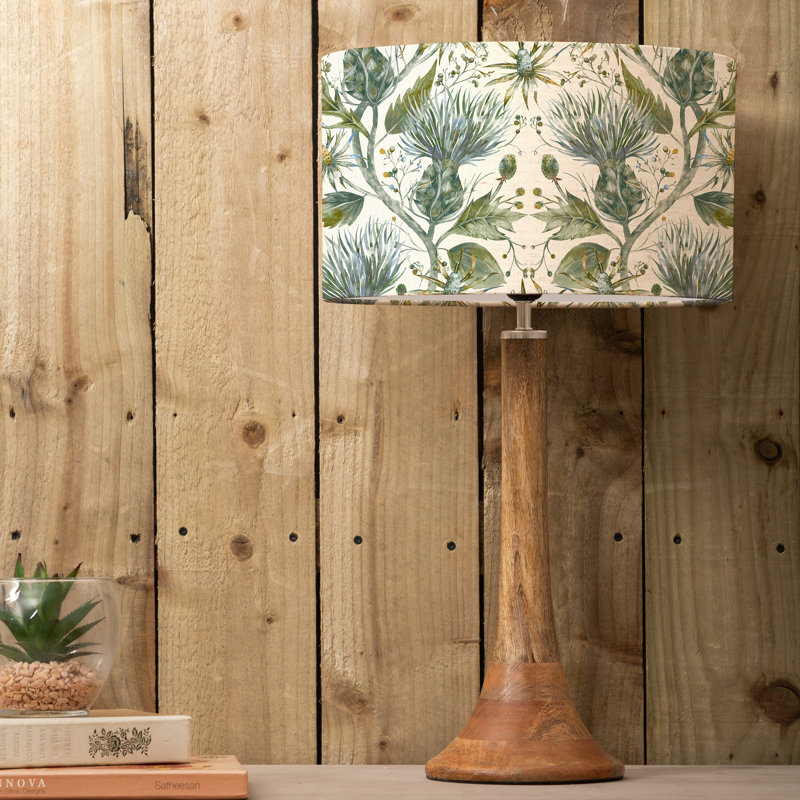 Kinross Wood Table Lamp, Lichen