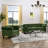 Jumal Velvet Rolled Arms Chesterfield Sofa-832639210-869101889