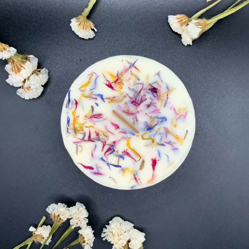 Plant / Floral Scented Pillar Candle