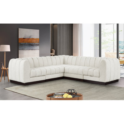 Canapé modulaire rembourré 5 pièces Hippen