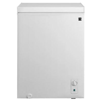 Kenmore 5 pi. Cu. Congélateur coffre avec contrôle de température réglable