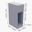 Bedside Table with a Drawer-167911449