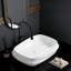 Lavabo vasque de salle de bain moderne 24 "24"