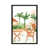 Black Floater Framed
