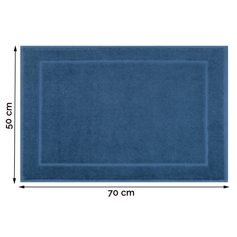 Bath Rug, Navy Blue