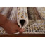 Tapis oriental moderne rayé abstrait 3 x 5
