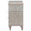 Swampscott 3-drawer Nightstand Silver Oak