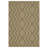 Jute/Black 7 Ft. 10 In. X 10 Ft. 3 In. Indoor/Outdoor Area Rug-1453545189