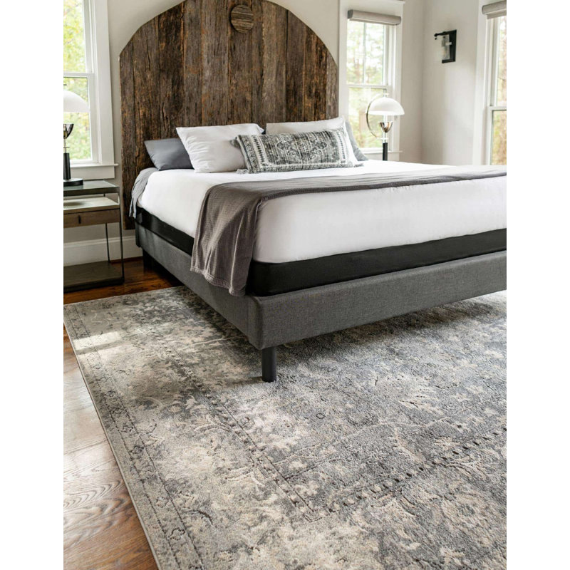 Geddis Ikat Indoor Rug, Rectangle 10' x 14'