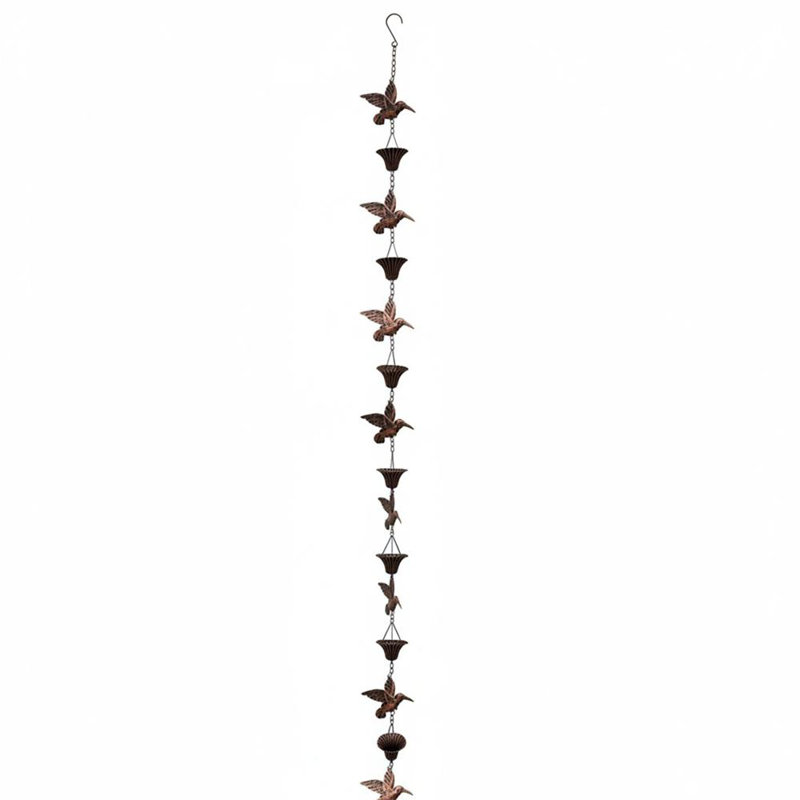 Metal No Subject Rain Chain