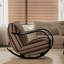 Chaise berçante rétro avec coussin éponge Retro