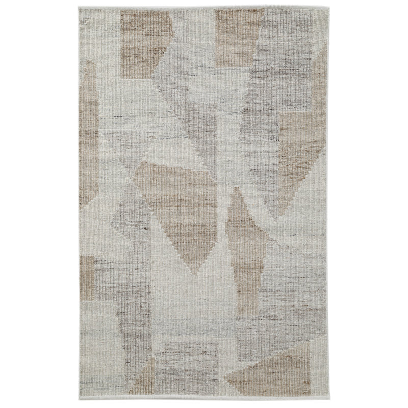 Hand Tufted Wool Kali Rug, Rectangle 3' x 5'