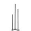 Cozy 3 Piece Metal Tabletop Candlestick Set-7342634-7342639