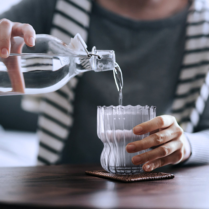 Deux pièces 280 ml Mt. Fuji tasse avec rondelle en silicone