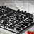 GASLAND 30 in. Gas Cooktop in Black Enamel with 4 Burners, NG/LPG Convertible-115767020
