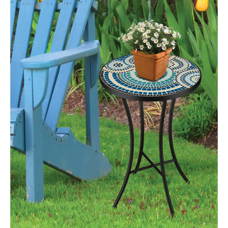 Support pour plante en mosaïque, Ondulation