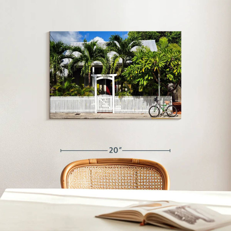 Lilie Key West Cottage, 16" H x 24" W
