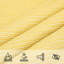 Adrita Sunshade Sail Beige 4x4x5.8 m HDPE