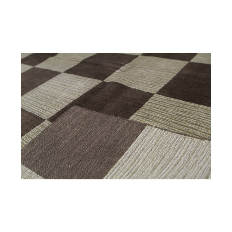 Gabbeh Wool Geometric Area Rug, Rectangle 8'9" x 11'8"