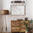 Livi Wooden Bathroom Vanity Light with Clear Glass Shade-1926822526