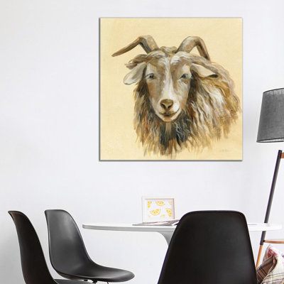 Highland Animal Sheep by Silvia Vassileva - Wrapped Canvas Gallery-Wrapped Canvas Giclée