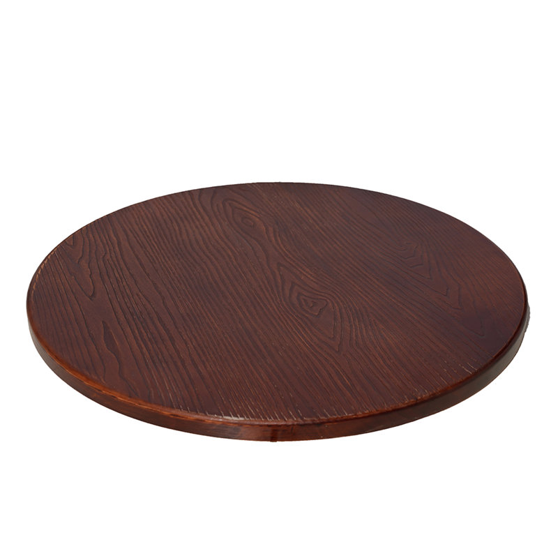 Plateau rond en bois 23,6 pouces pour table basse, table de pub, table de pub, plateaux de table en bois de pin massif durable (bois de pin, diamètre de 23,62 pouces)