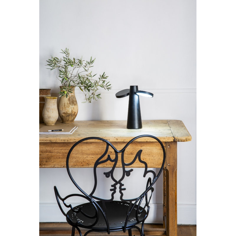 Oto LED Outdoor Table Lamp, Liquorice