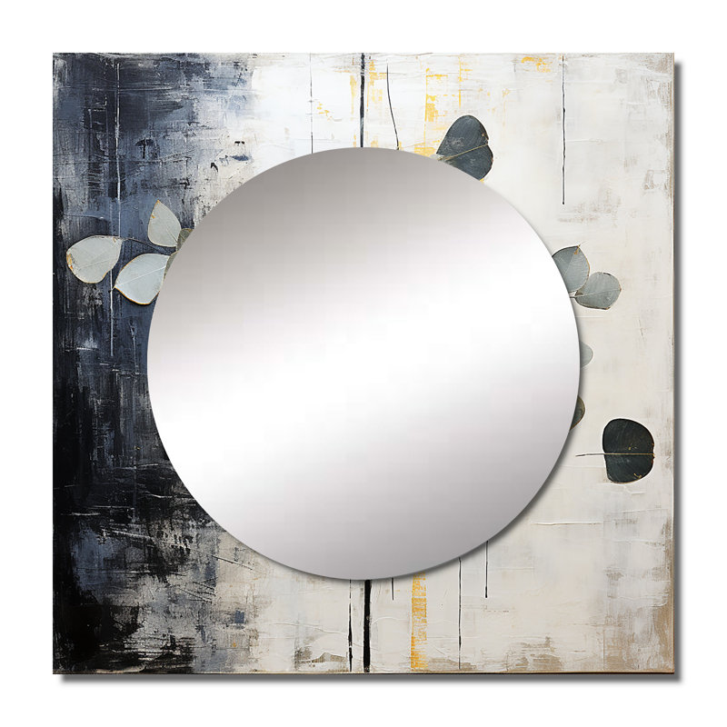 Joolia Aluminum Square Mirror, 23" x 23"