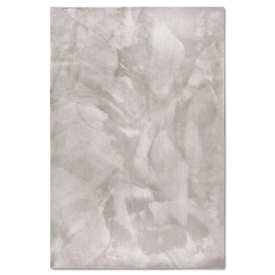 , Light grey Leon high pile rug