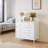 35.4" Wooden 4-Drawer Storage Dresser, Multi-Purpose Cabinet for Home Organization