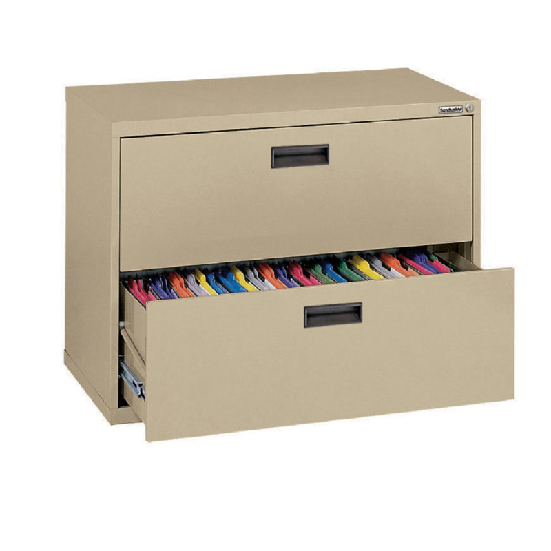 400 Series 30'' Wide 2 -Drawer Steel File Cabinet, Tropic Sand